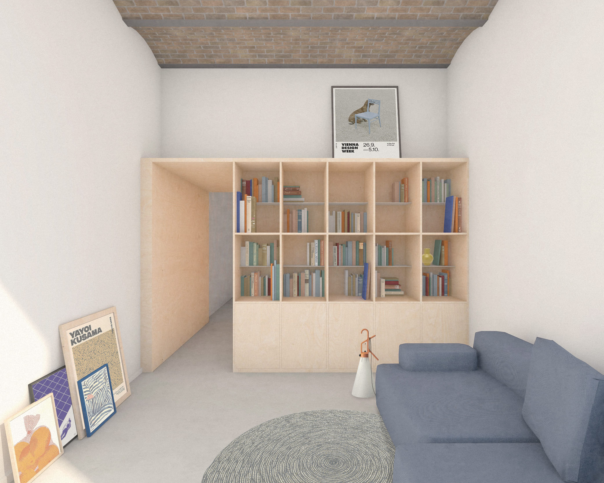 Appartamento L54 -Sottotraccia architettura_rendering